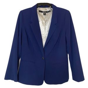 Kensie Navy Knit Blazer